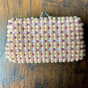 Handmade pearl wallet